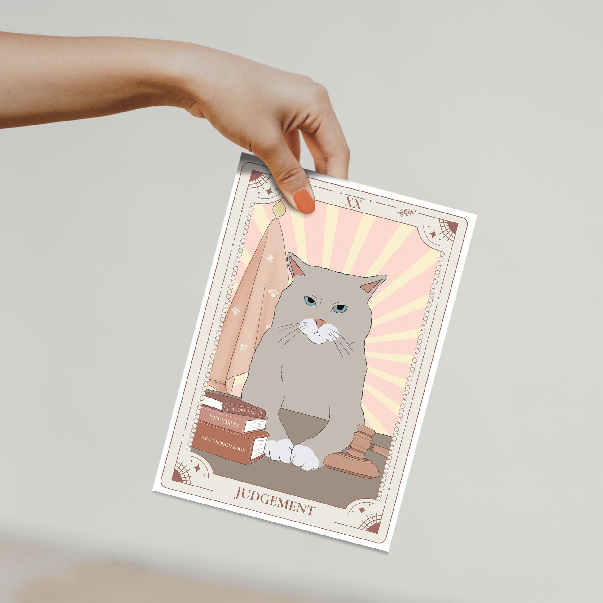 A5 Druck Karte - Tarot Judgement - Muncat