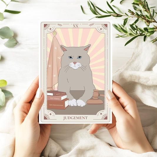 A5 Druck Karte - Tarot Judgement - Muncat