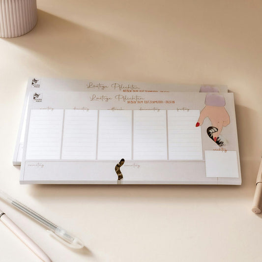 Weekly Planner Cats - Muncat