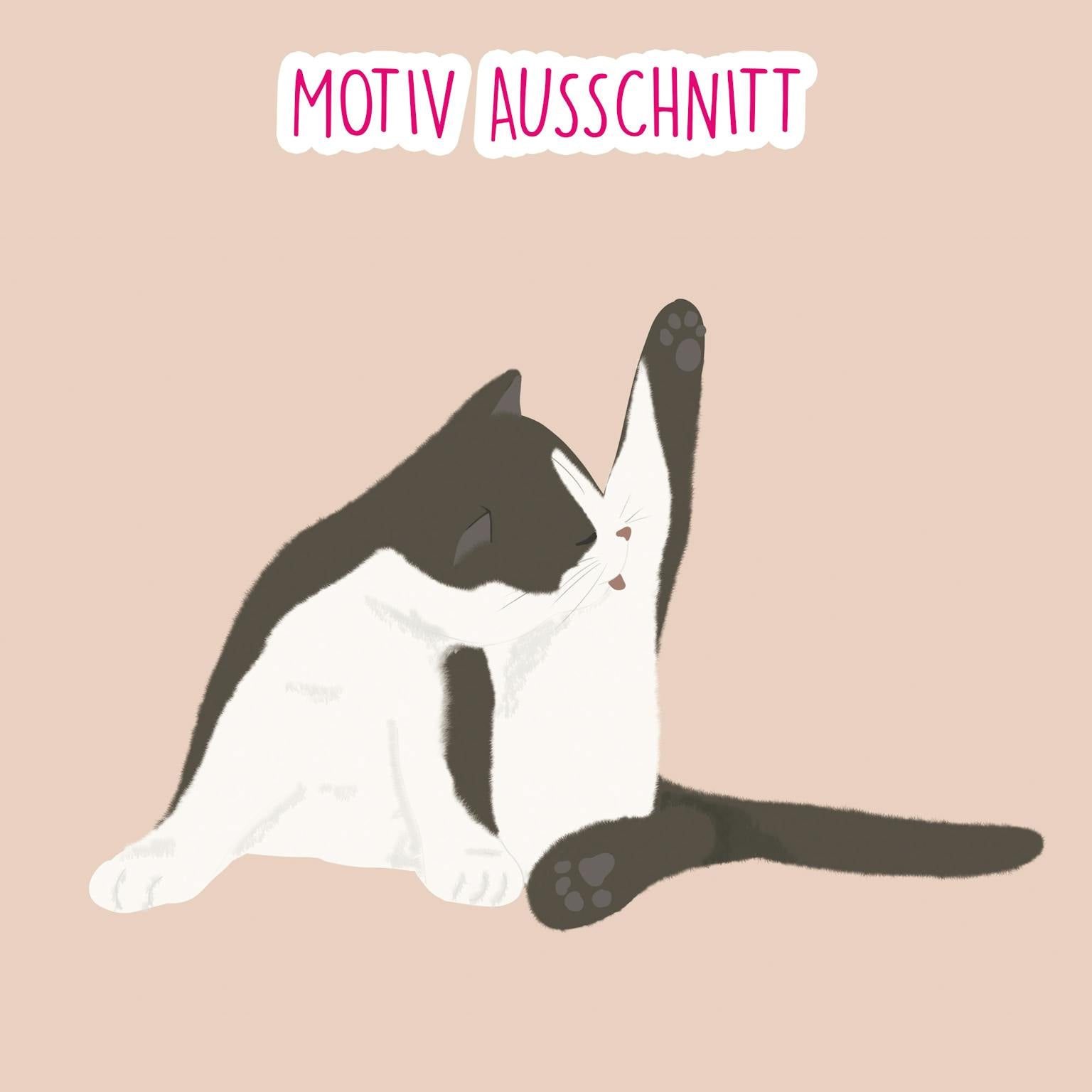 Schreibtischmatte 80x40 mit Katzendesign - Muncat